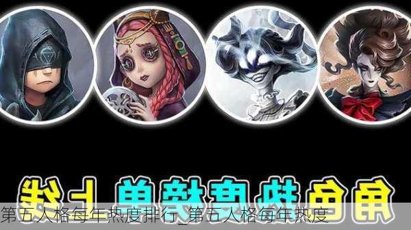 第五人格每年热度排行_第五人格每年热度