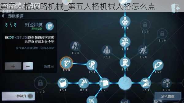 第五人格攻略机械_第五人格机械人格怎么点