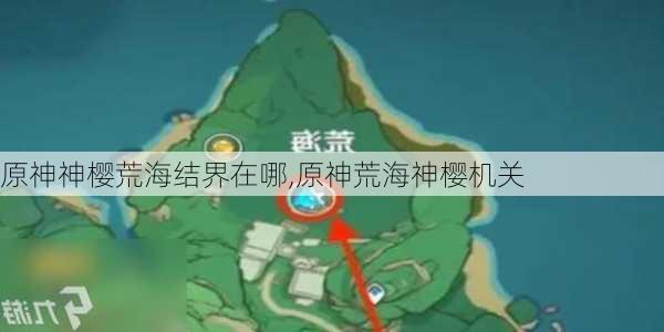 原神神樱荒海结界在哪,原神荒海神樱机关