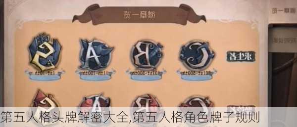 第五人格头牌解密大全,第五人格角色牌子规则