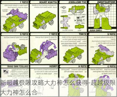 新超越极限攻略大力神怎么获得-超越极限大力神怎么合