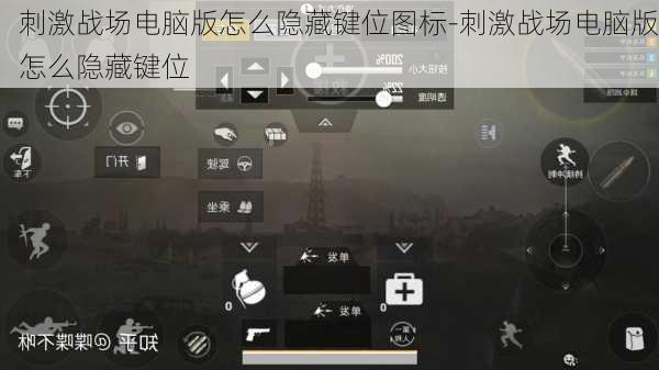 刺激战场电脑版怎么隐藏键位图标-刺激战场电脑版怎么隐藏键位