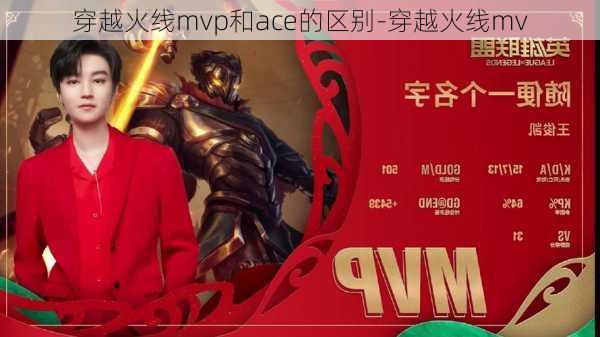 穿越火线mvp和ace的区别-穿越火线mv