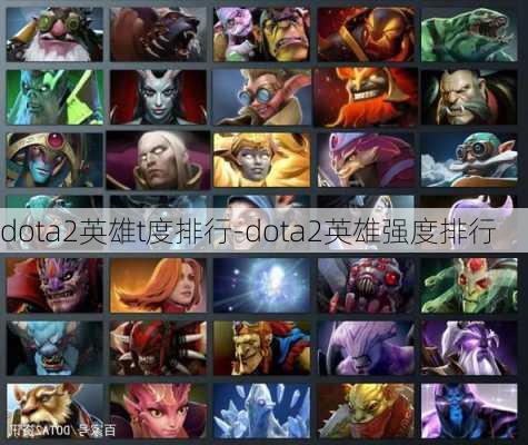 dota2英雄t度排行-dota2英雄强度排行