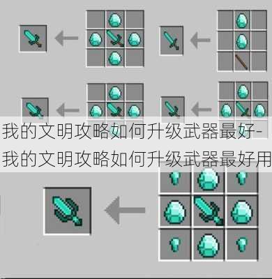 我的文明攻略如何升级武器最好-我的文明攻略如何升级武器最好用