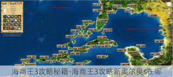 海商王3攻略秘籍-海商王3攻略新奥尔良s在哪