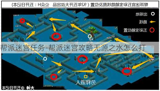 帮派迷宫任务-帮派迷宫攻略无源之水怎么打