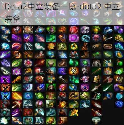 Dota2中立装备一览-dota2 中立装备