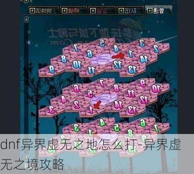 dnf异界虚无之地怎么打-异界虚无之境攻略