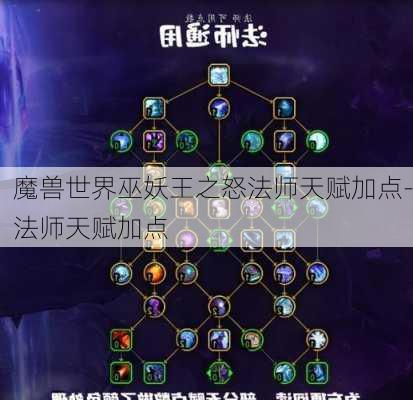 魔兽世界巫妖王之怒法师天赋加点-法师天赋加点