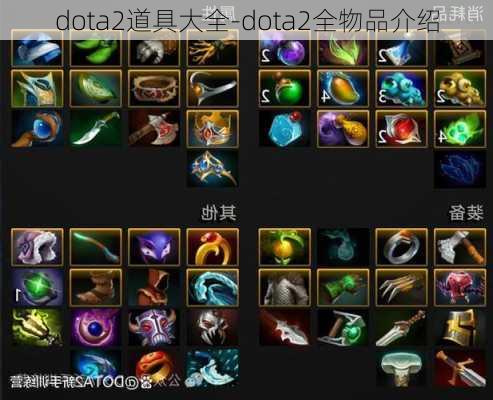 dota2道具大全-dota2全物品介绍