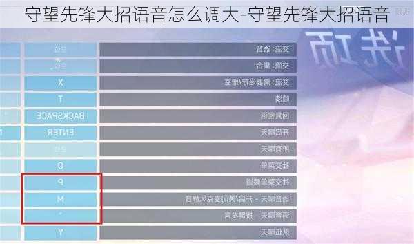 守望先锋大招语音怎么调大-守望先锋大招语音